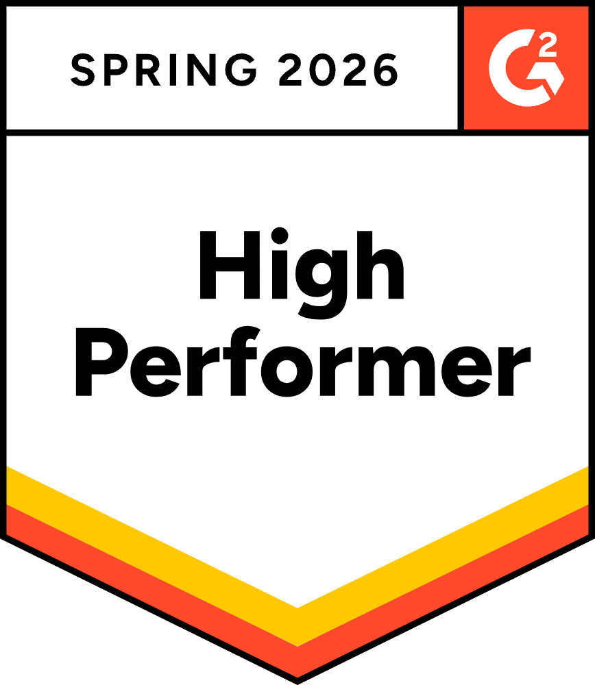 G2 High Performer Enterprise Spring 2026